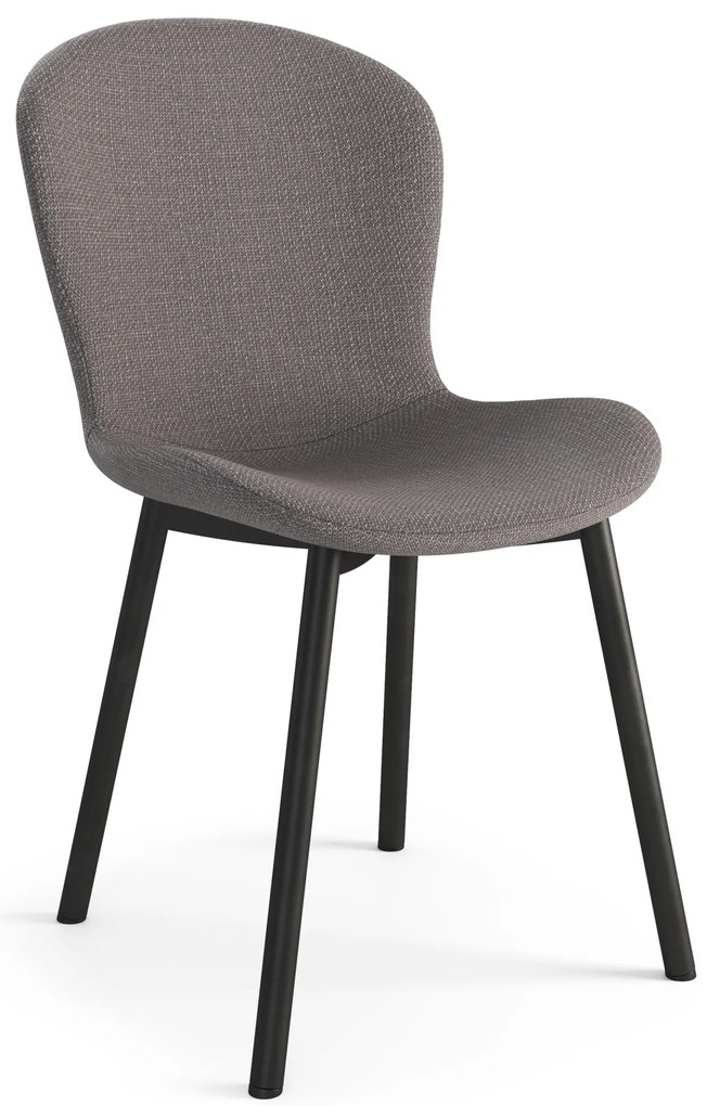 MAZZONI EXPORT FIORA Világosszürke Taupe (Basel 34 szövet) - MODERN LOFT KÁRPITOZOTT SZÉK NAPPALIBA/ÉTKEZŐBE