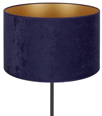 Duolla - Asztali lámpa ROLLER 1xE14/15W/230V átm. 20 cm kék/arany