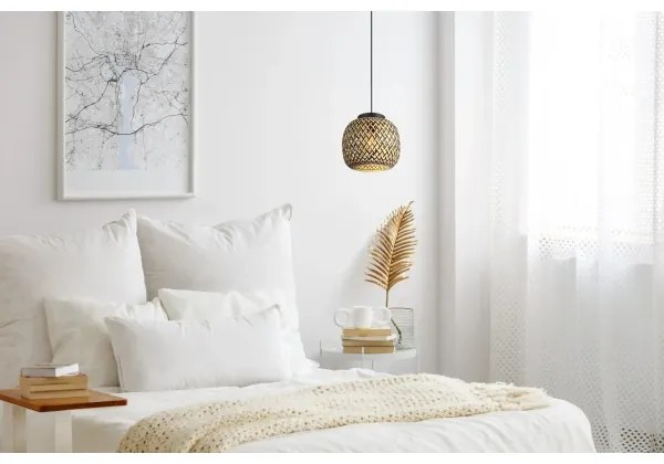 Globo 15766H1 - Csillár zsinóron COLLY 1xE27/15W/230V átm. 30 cm