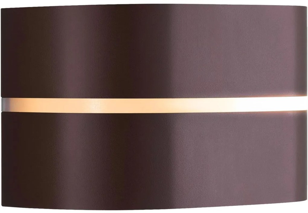 Nordlux - Kültéri fali lámpa SIBELIS 1xE27/10W/230V IP44 barna