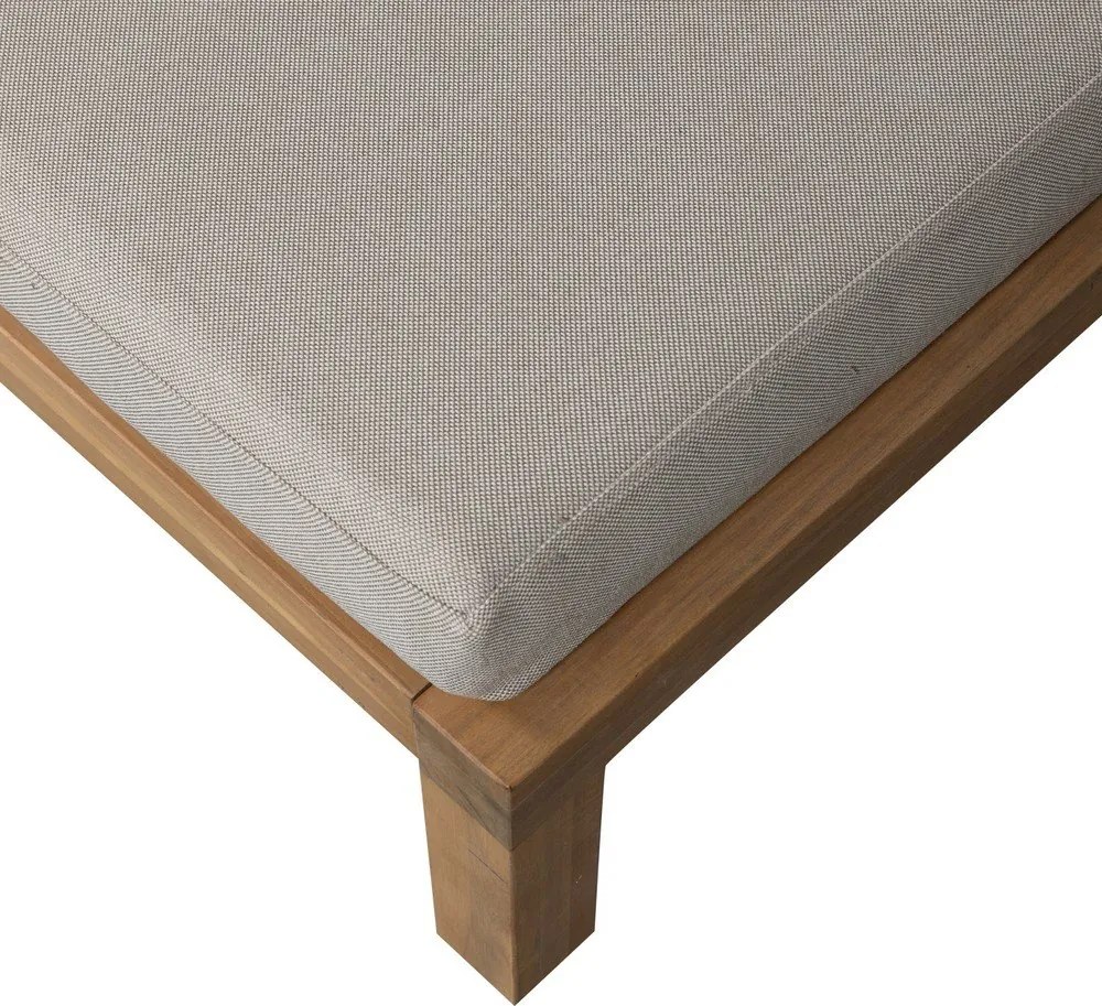 Szürkésbézs kárpitozott kerti kanapé Relax – vtwonen