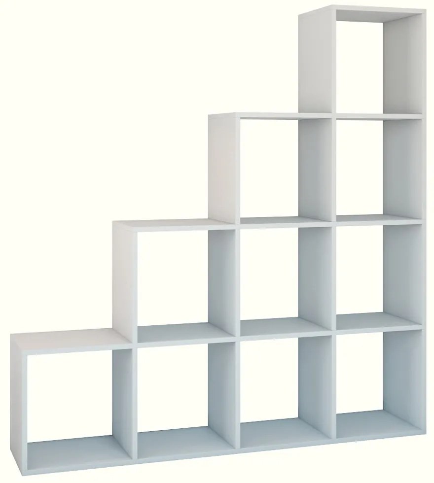 Step 4X4 polc, fehér