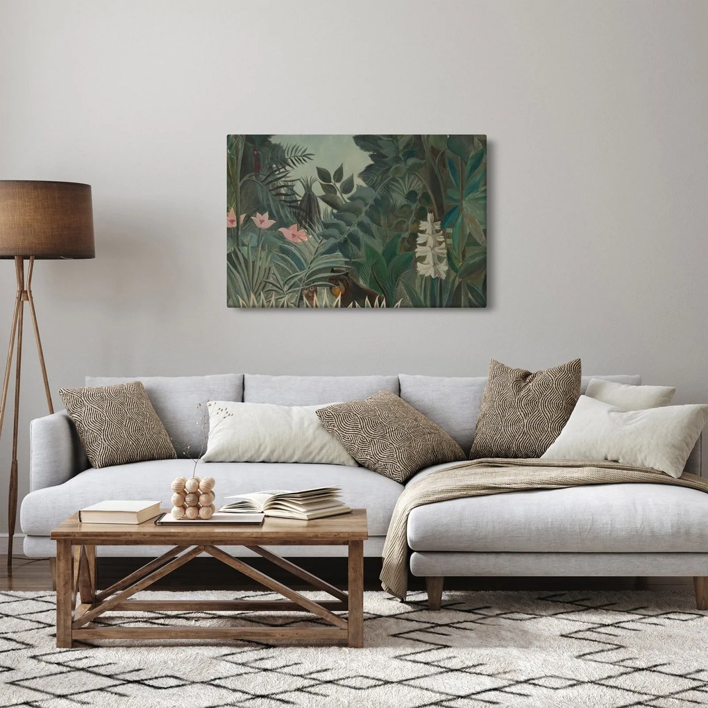Kép - Henri Rousseau, The Equatorial Jungle, reprodukciók (90x60 cm)