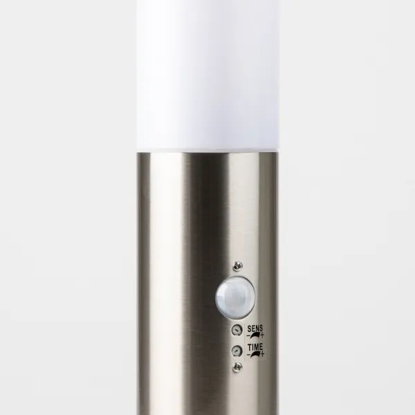 Brilagi - NOVA kültéri lámpa érzékelővel 1xE27/15W/230V 40 cm IP44 matt króm