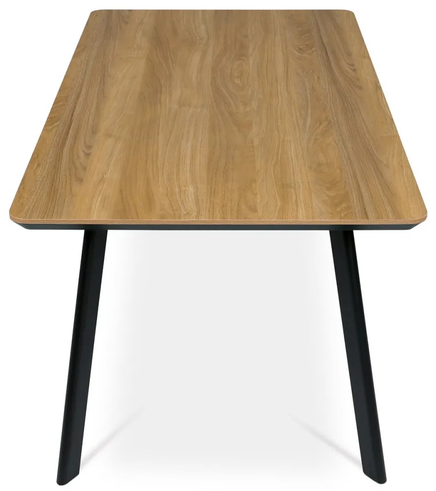 Étkezőasztal Kőris-Tölgy Mintázattal 160x90x76 cm. HT-532