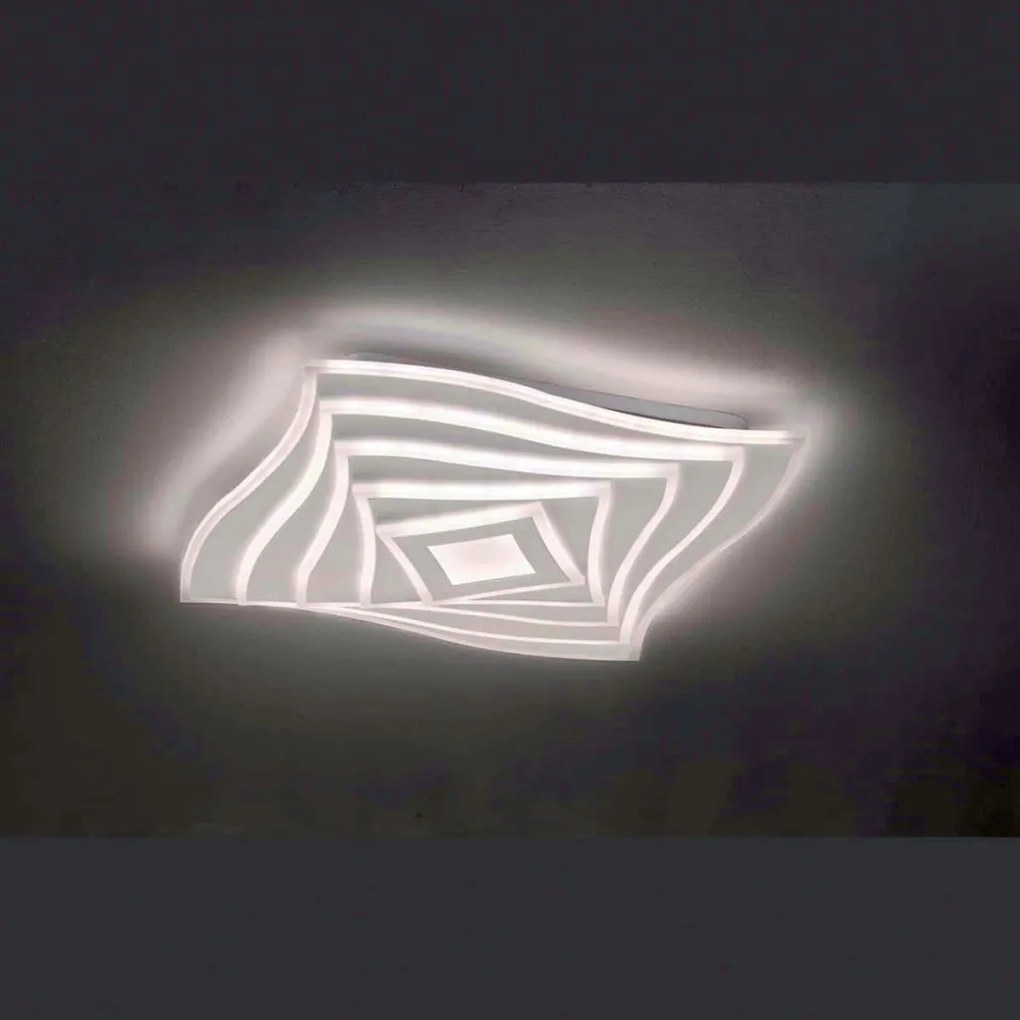 FISCHER&HONSEL 21230 HERO Modern Mennyezeti Lámpa Fehér LED IP20