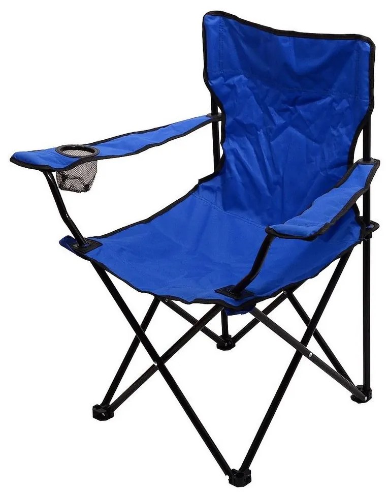 Összecsukható kempingszék kék