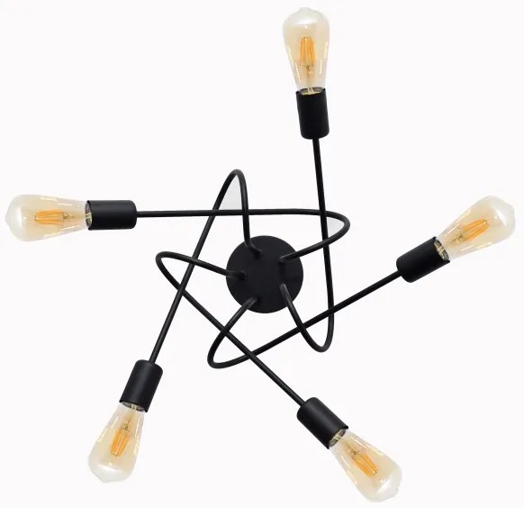 Gyermek felületre szerelhető csillár OXFORD 5xE27/15W/230V