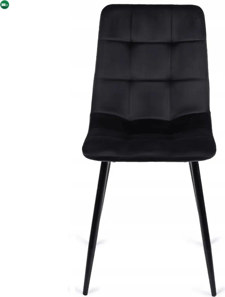 szett étkezőasztal HARRY 102-142 cm craft tölgy/fekete és 6 szék PERU fekete