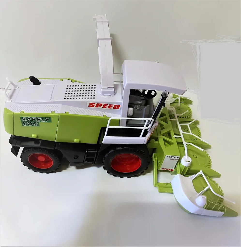 Farm Tractor Nagy Lendkerekes Arató Kombájn Speed Safely 480 Élethű Játék Makett