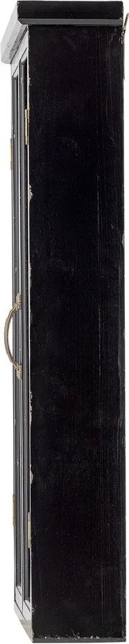 Fekete jegenyefenyő függő tálalószekrény 50x80x14 cm Hazem – Bloomingville