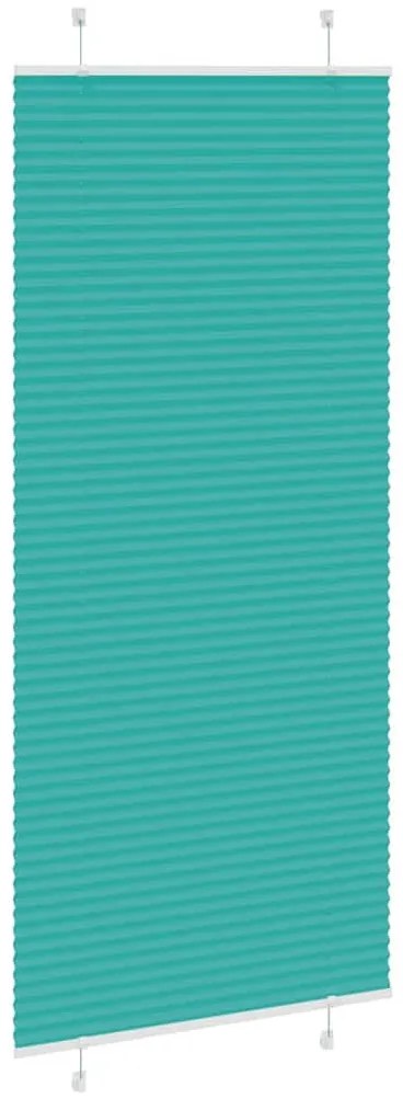 pliszírozott redőny Benzinzöld 90x200 cm szövetszélesség