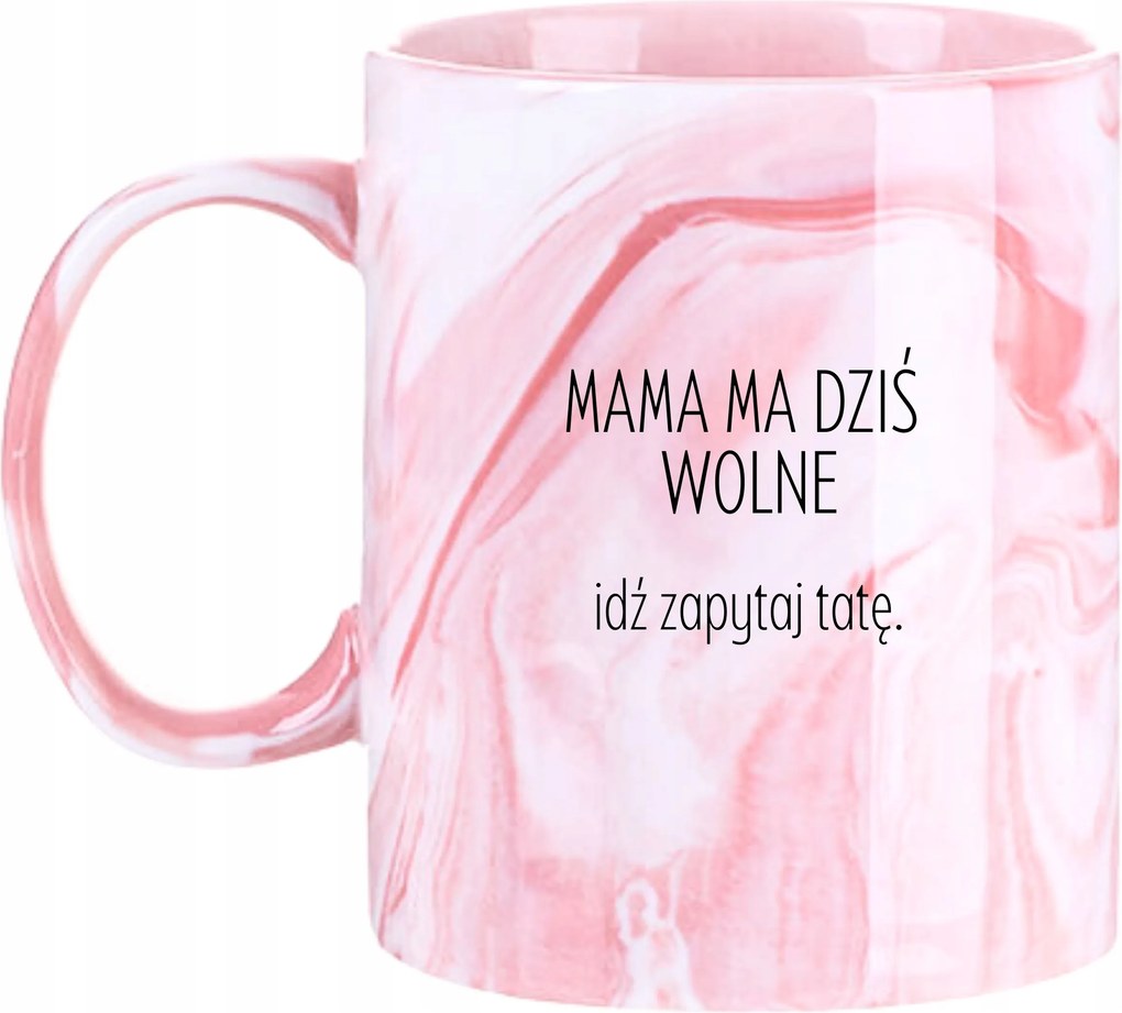 Bögre Márvány Ajándék Vicces Anyák Napja Anya Ma Szabadnap