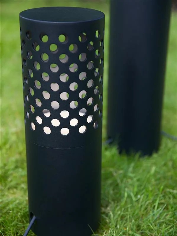 MARKSLÖJD 108175 GARDEN24 Modern Kültéri Állólámpa Fekete LED IP44