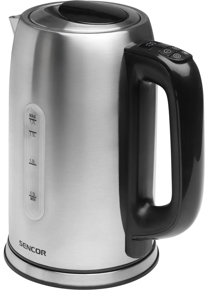 Sencor SWK 1760BK elektromos vízforralótermo-géllel, 1,7 l, fekete