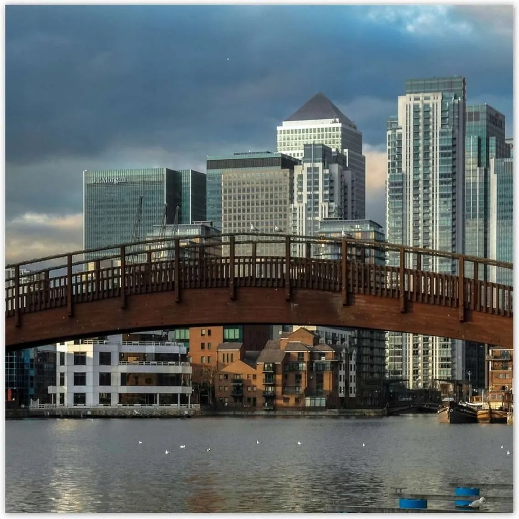 Poszterek 100x100 Íves híd