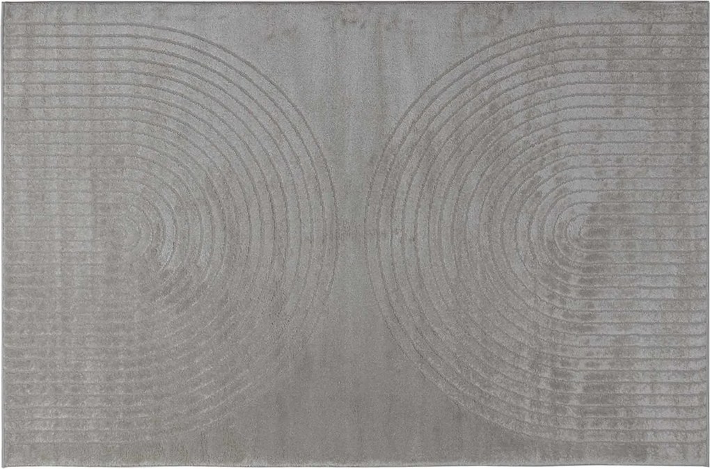 vidaXL Területszőnyegek GALATI Szürke 200 x 140 cm Poliészter