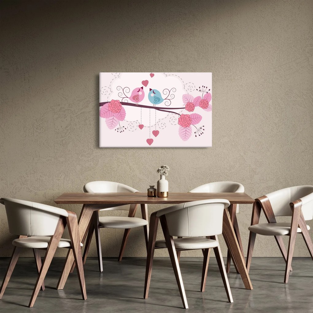 Kép - Szerelmi idő (90x60 cm)