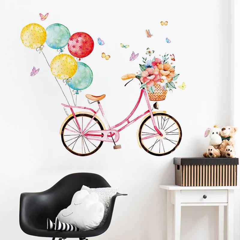 PIPPER | Falmatrica "Kerékpár léggömbökkel" 86x100 cm