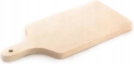 Kolimax fa konyhai vágódeszka négyzet alakú, fogantyúval, 36 x 15,5 x 1,6 cm