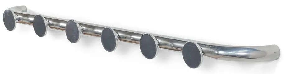 Ezüstszínű fém fali fogas 75 cm Retro – Spinder Design