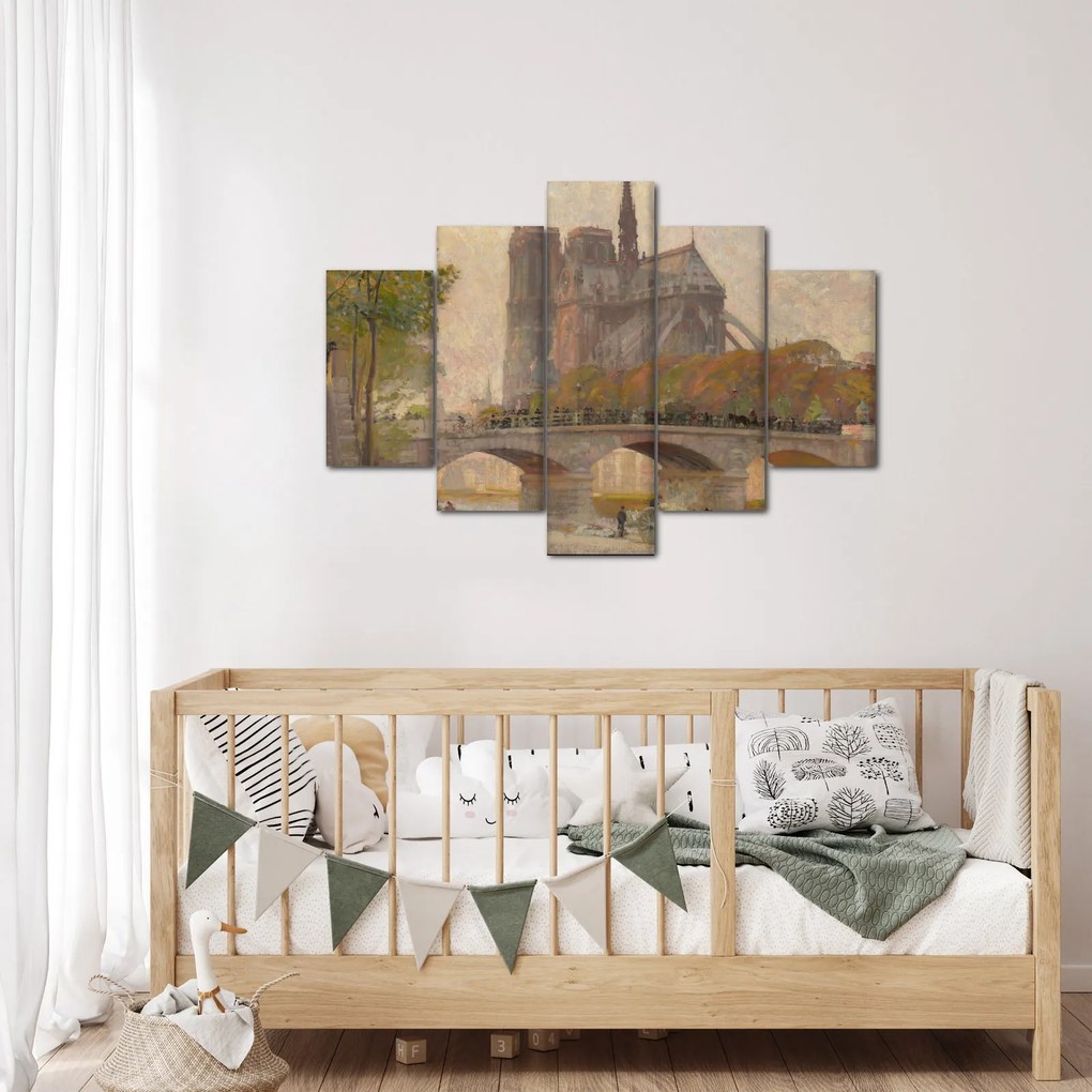 Kép - Robert William Vonnoh, Notre Dame de Paris, reprodukciók (150x105 cm)