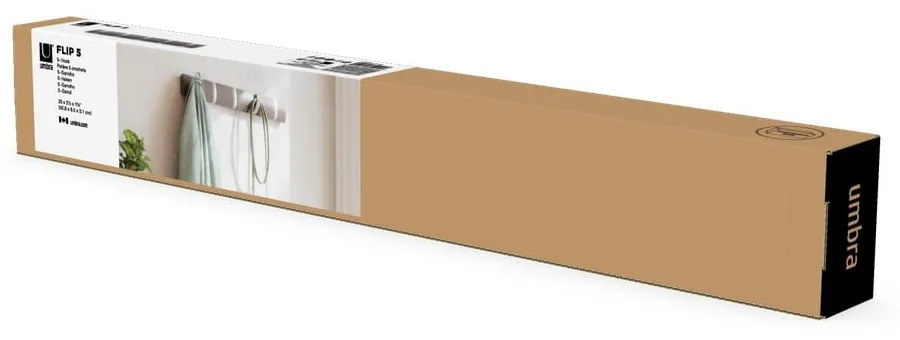 Szürke nyárfa fali fogas Flip – Umbra