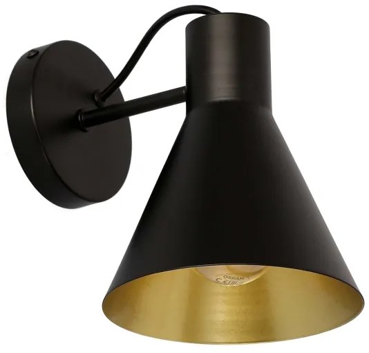 Fali lámpa MORE 1xE27/40W/230V fekete