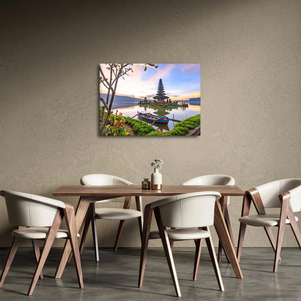 Kép - Pura Bratan templom (70x50 cm)