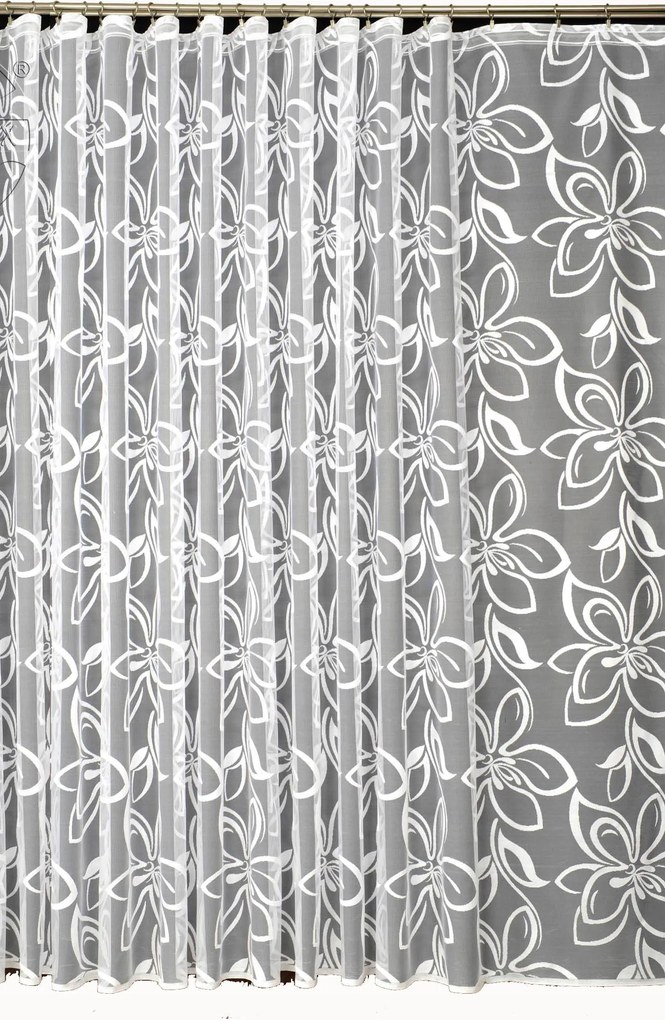 Mg Függöny 4031 Fehér 380X160 kész szalaggal Lengyel