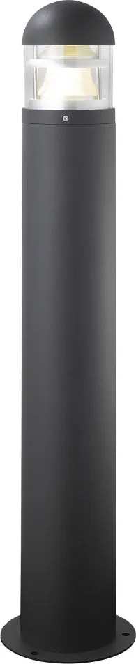 NOVOLUX 448A-G05X1A-04 NATAN Modern Kültéri Állólámpa Antracit, Átlátszó E27 IP54