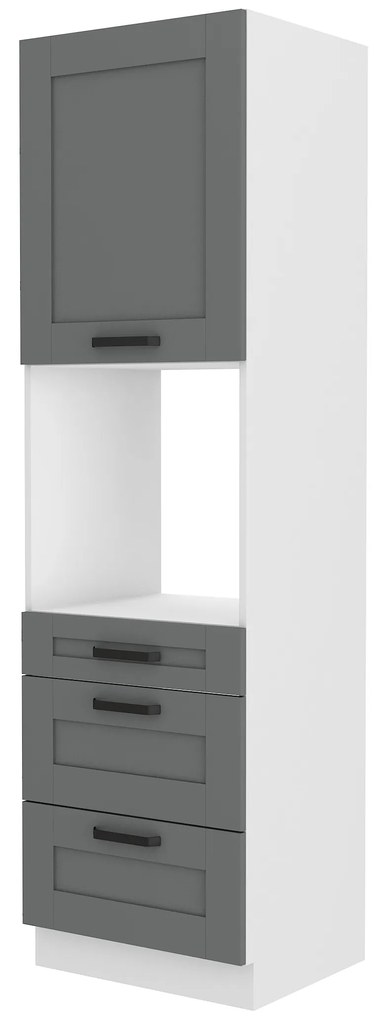 Élelmiszer szekrény Lucid 60 DPS 210 3S 1F (dustgrey + fehér). 1045561