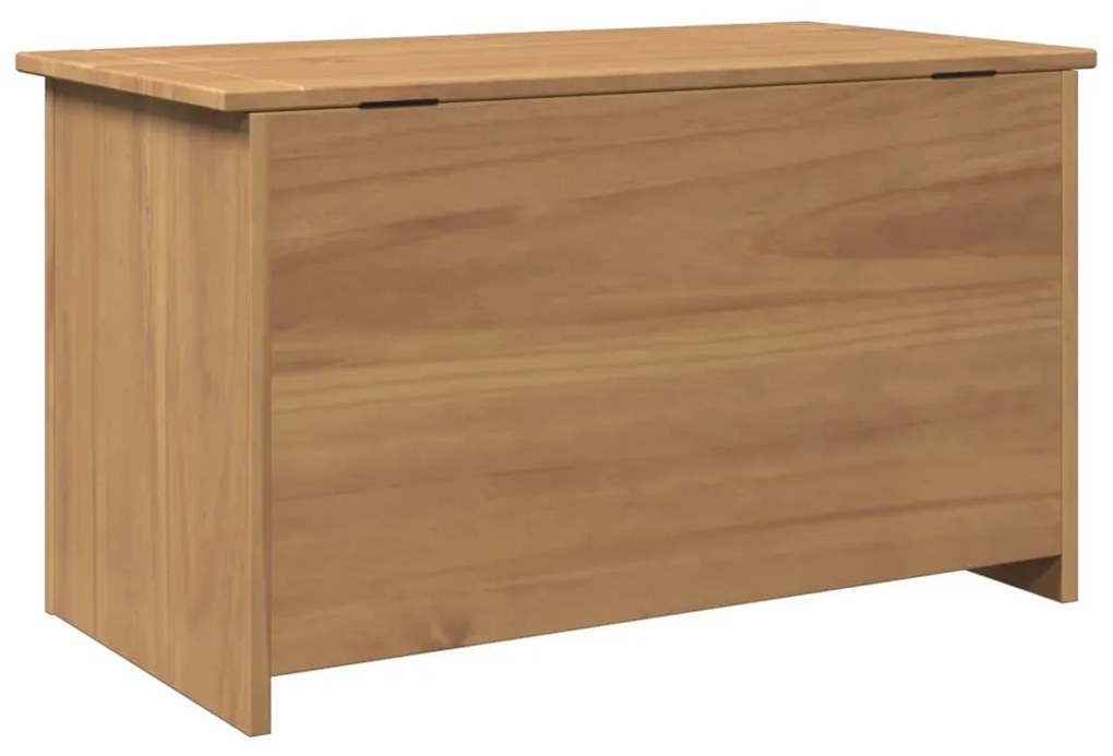 Panama tömör fenyőfa tárolóláda fedéllel 79 x 42 x 46 cm