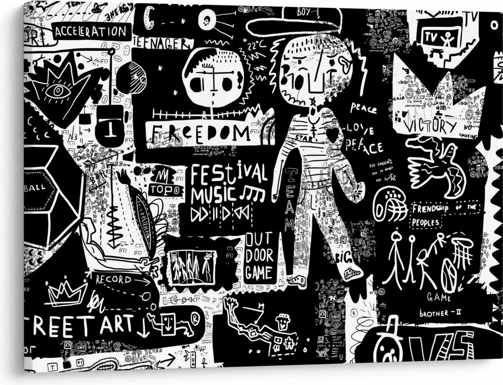 Kép - Graffiti (70x50 cm)