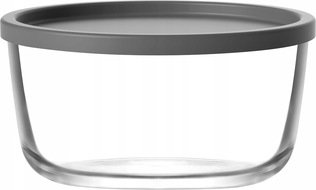 Lav Round Élelmiszertároló Doboz Fedővel és Klipsszel 800 ml