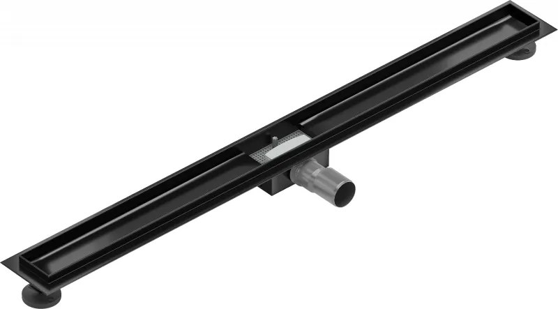 Mexen Flat 100 cm-es lineáris lefolyótest, fekete - 1715100