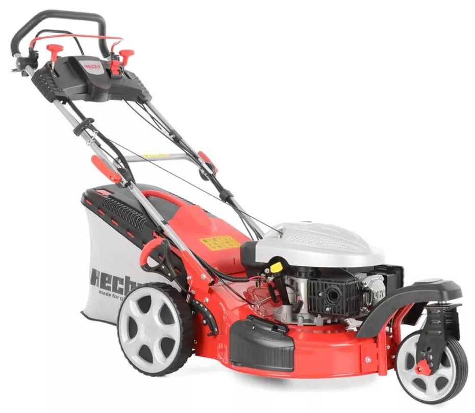 HECHT 5543 SXE - Benzinmotoros fűnyíró, önjáró, három kerekű