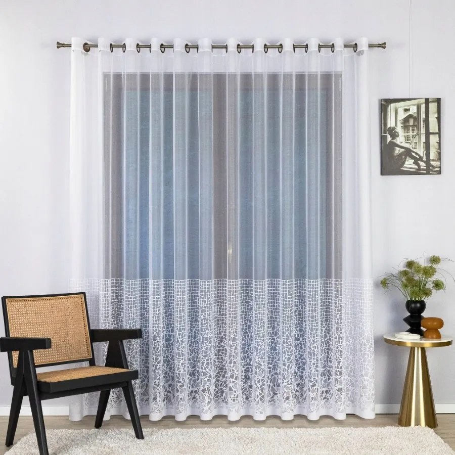 Függöny Készre Szerelve Artdeco Stílus 350X235