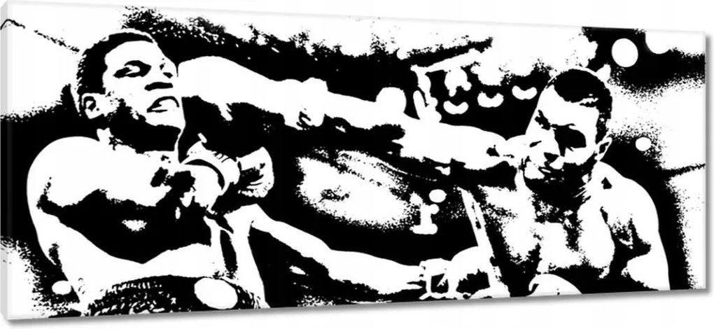 Képek 100x40 Mike Tyson Boxer Harc