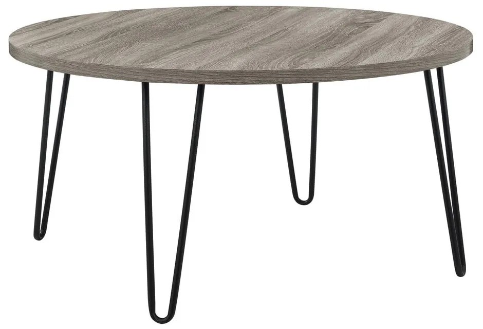 Owen barnásszürke tárolóasztal, ø 90 cm - Støraa