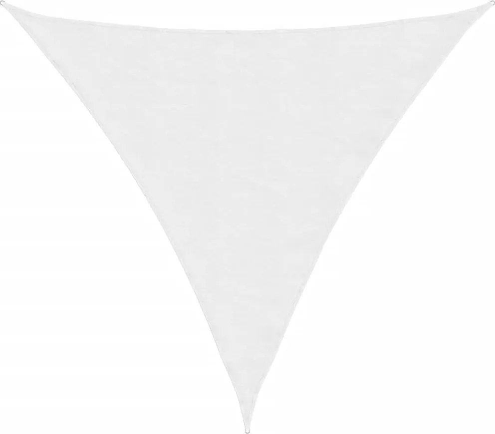 vidaXL fehér háromszögű oxford-szövet napvitorla 3,6 x 3,6 x 3,6 m