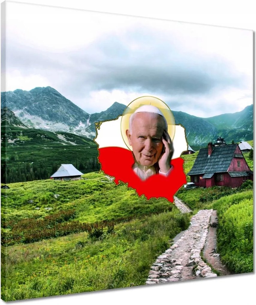 Vászonkép 50x50 Pápa Lengyel hegyek Tátra