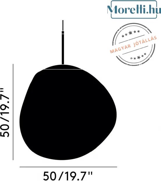 TOM DIXON MES03SM-PEUM2 MELT Modern Függesztett Lámpa LED IP20