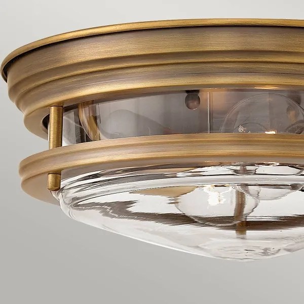 Quintiesse QN-HADRIAN-FS-BR-CLEAR - Kültéri állólámpa HADRIAN 2xE27/40W/230V IP44 bronz