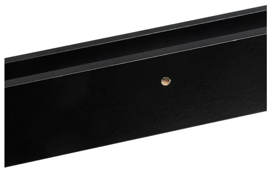 Fekete fali polc képekhez 60 cm – Casa Selección