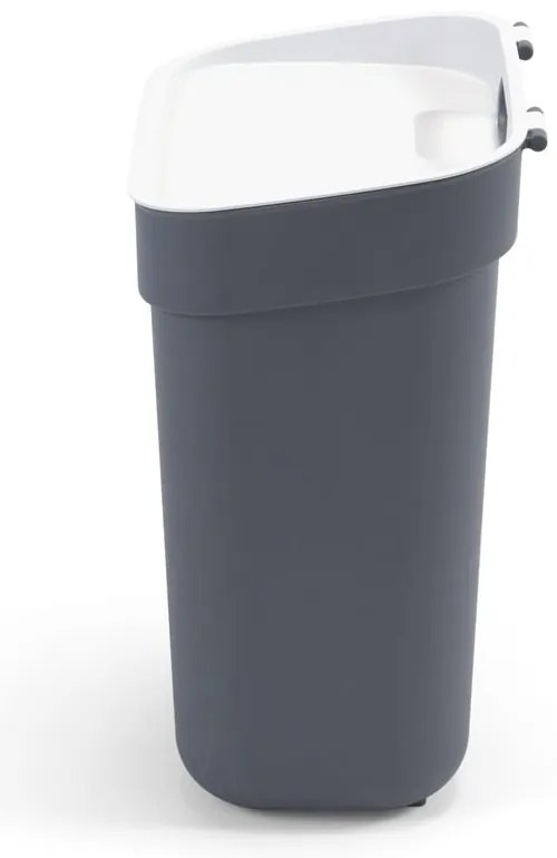 Sötétszürke újrahasznosított műanyag szelektív szemetes 10 l Ready To Collect – Curver