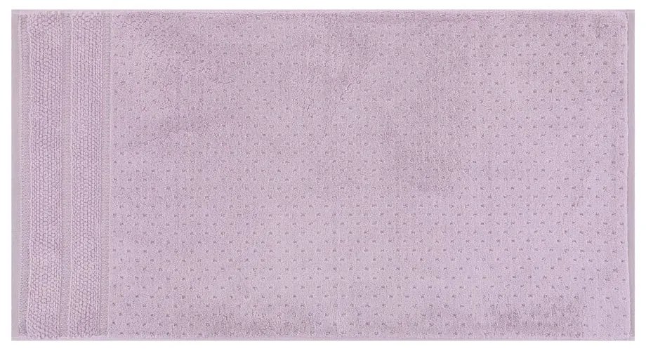 Arella 2 db-os lila pamut törölköző szett, 50 x 90 cm - Foutastic