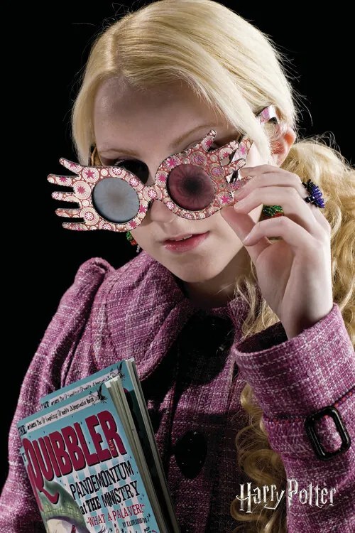 Művészi plakát Harry Potter - Luna Lovegood