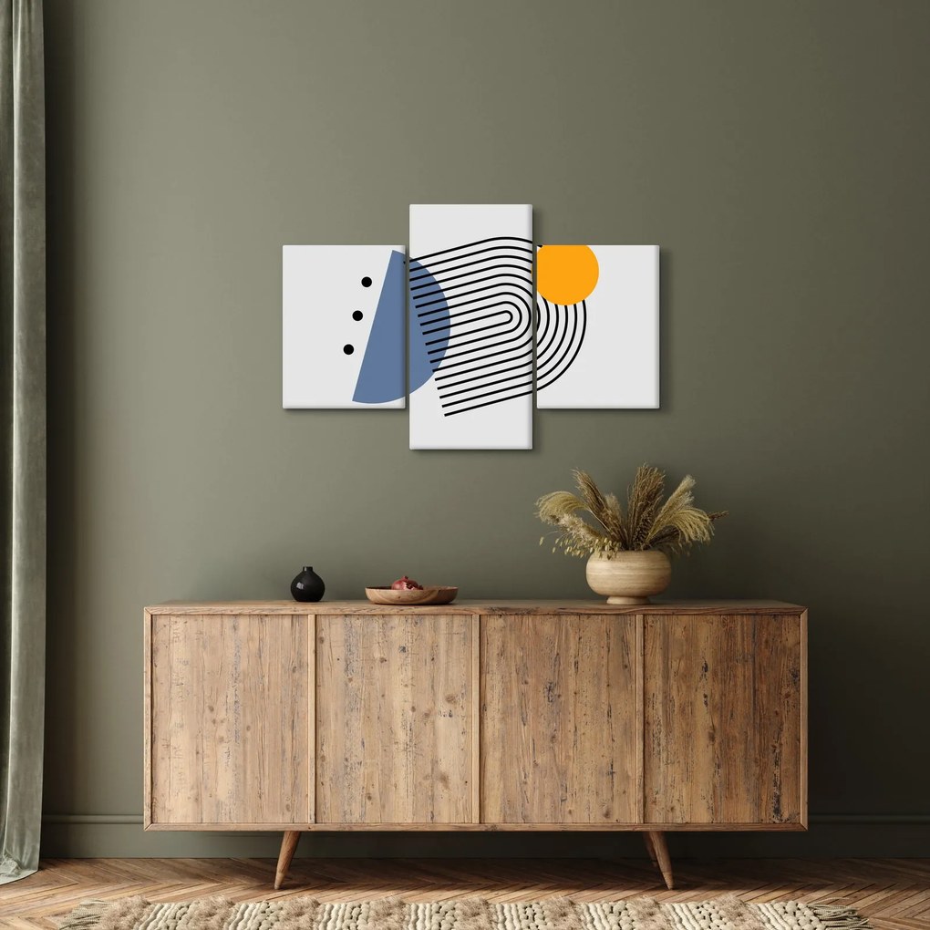 Kép - Minimalista absztrakció N⁰2 (90x60 cm)