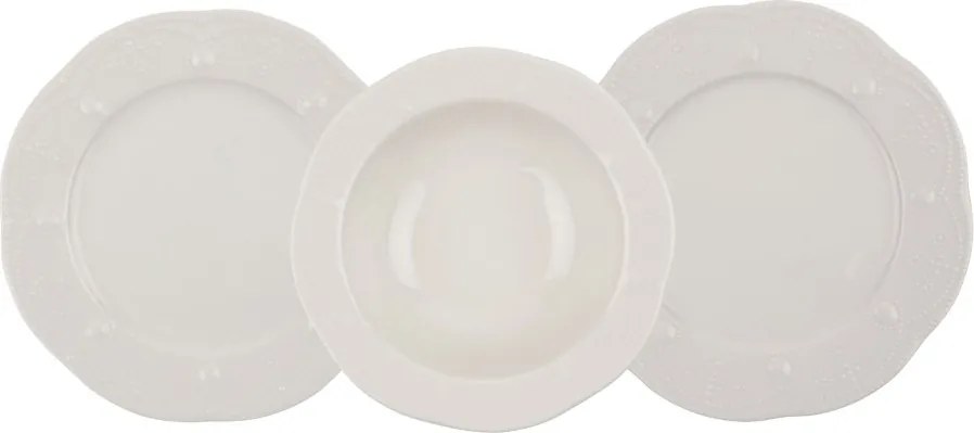 24 részes porcelán étkészlet